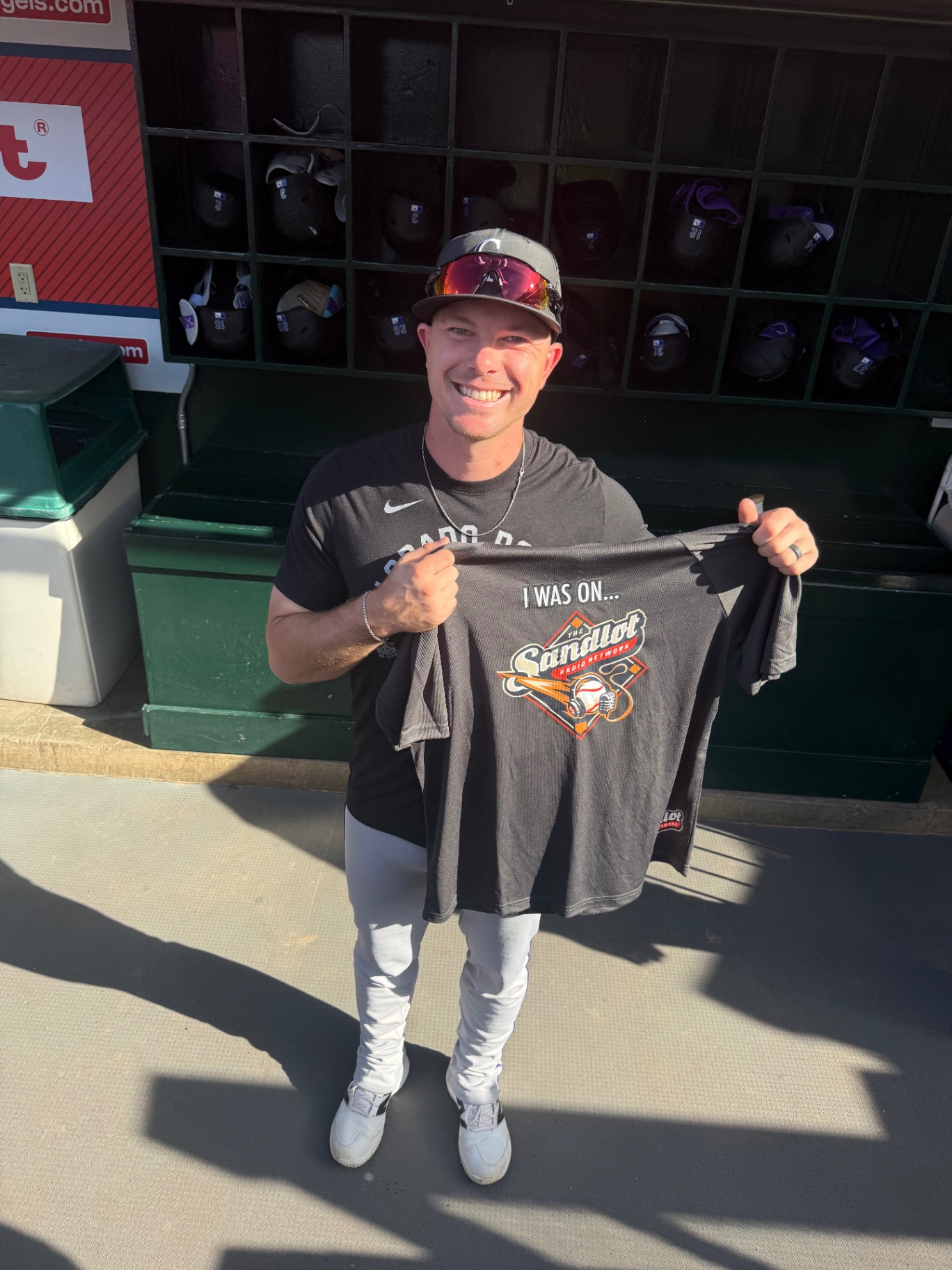Rockies All-Star Troy Johnston