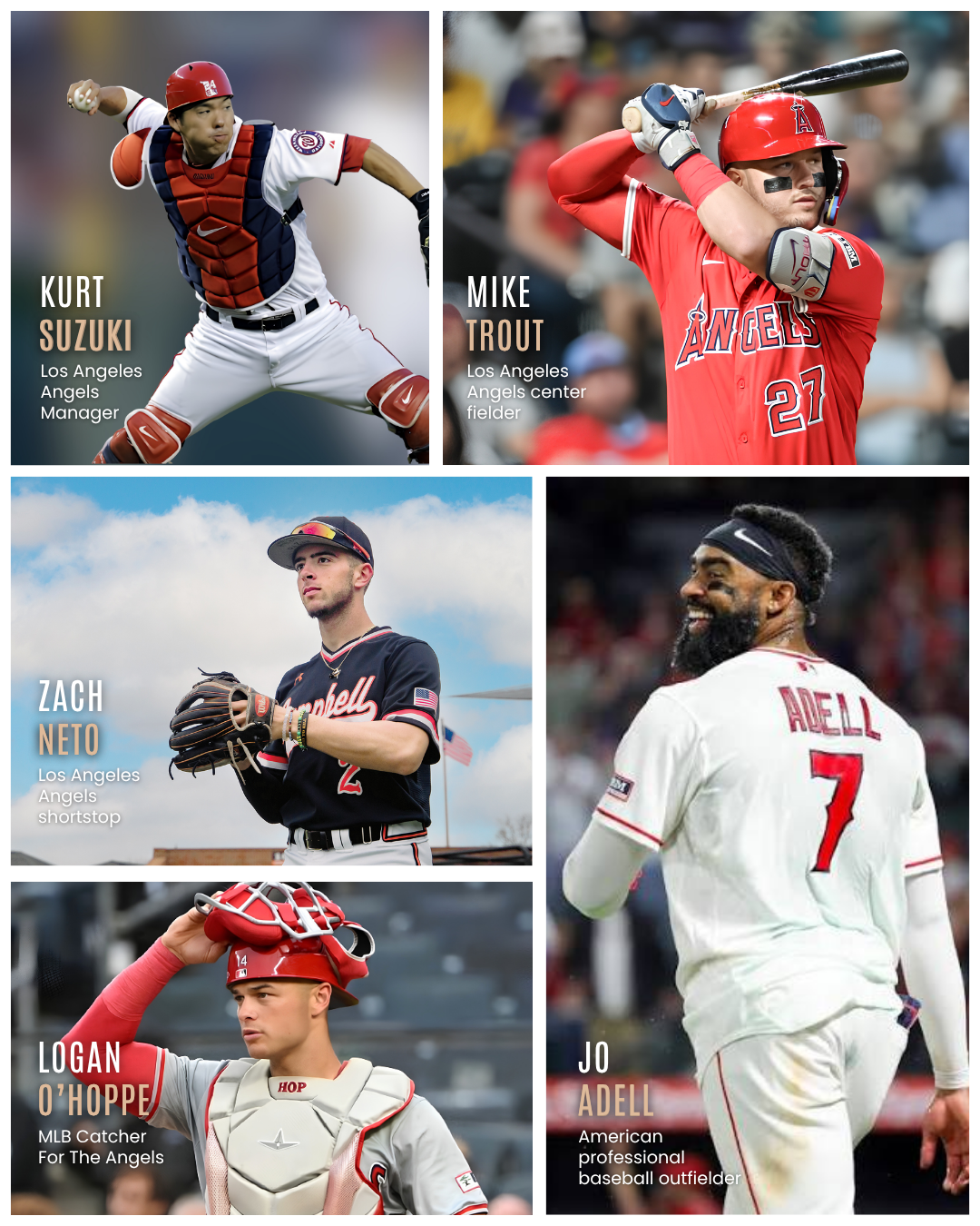 Segment 2 — Kurt Suzuki, Mike Trout, Zach Neto, Jo Adell and Logan O’Hoppe