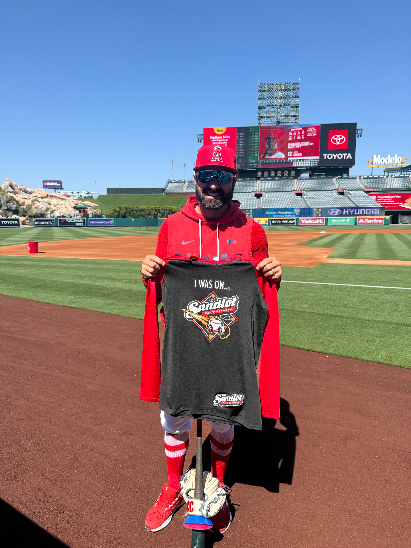 Angels First Base Coach Former Player and WS Champ Adam Eaton