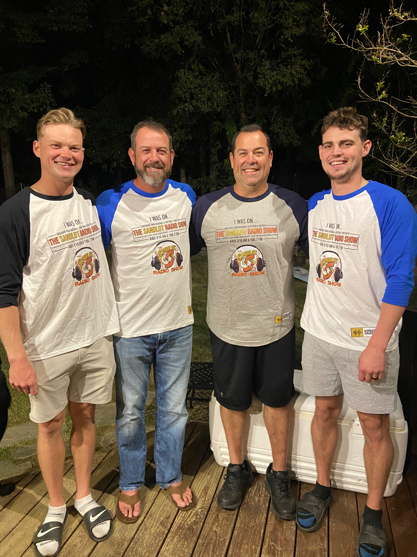 Great American baseball family — The Ryans, brothers Jason and Sean and Sean's boys River and Ryder, all Pro players