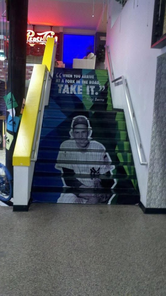 Yogi Stairs NYC Fan Cave